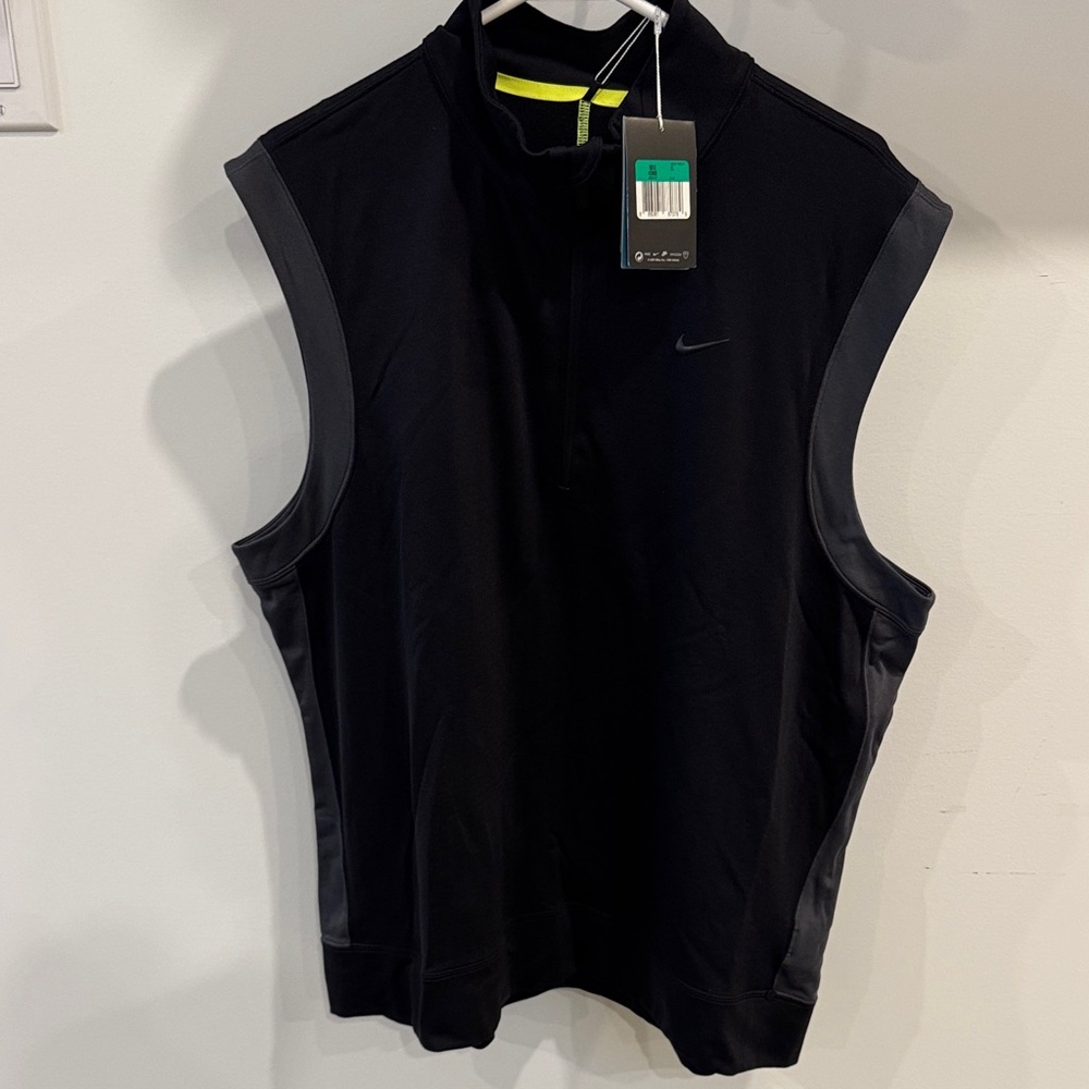 Nike Black Sleeveless Performance Top